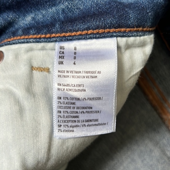 American Eagle Denim Skirt size 0 - Picture 4 of 5